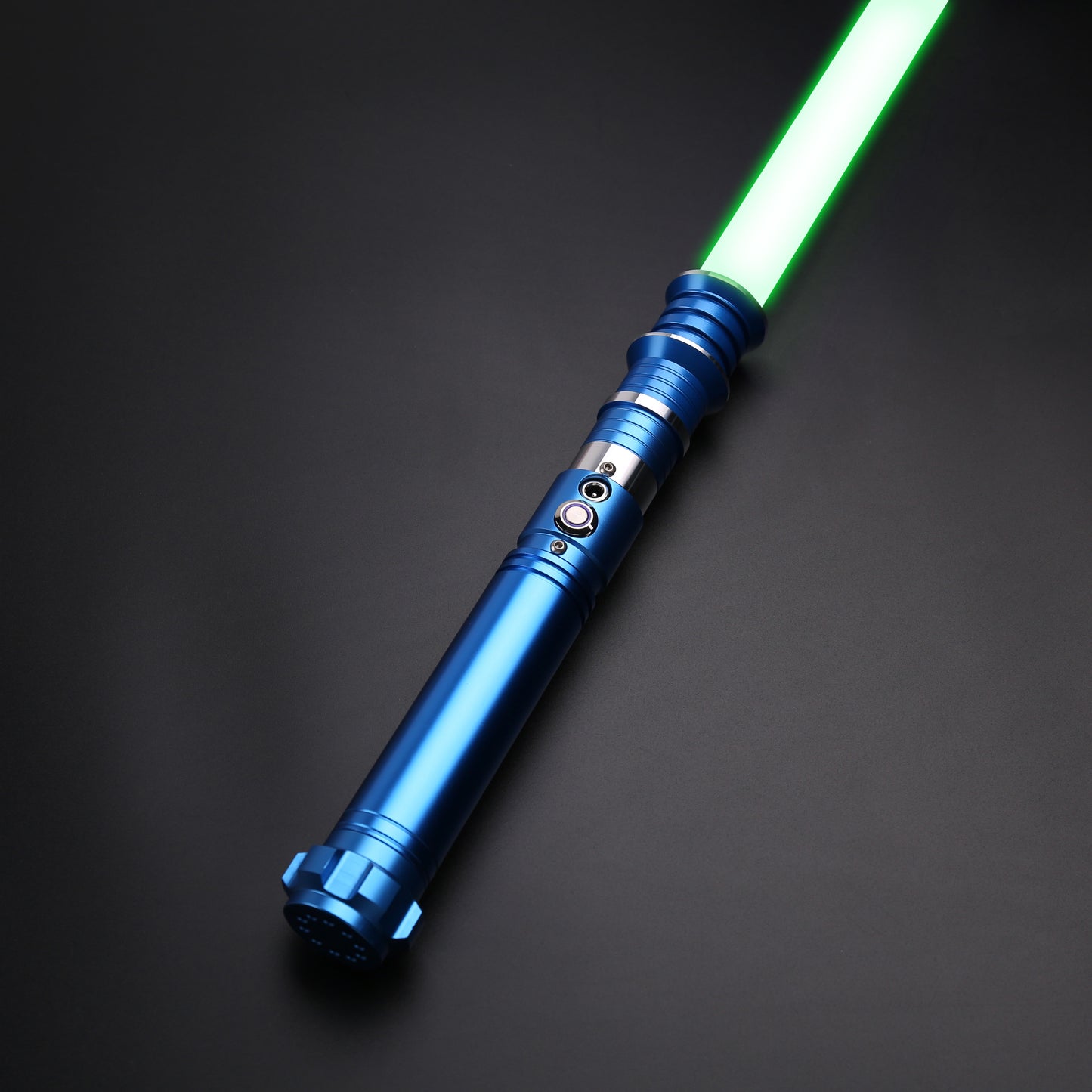 TXQSABER Metal Handle Heavy Dueling Blade 12 Color ChanG Lightsaber with HighLight Sensitive Smooth Swing FOC Laser Sword Toys